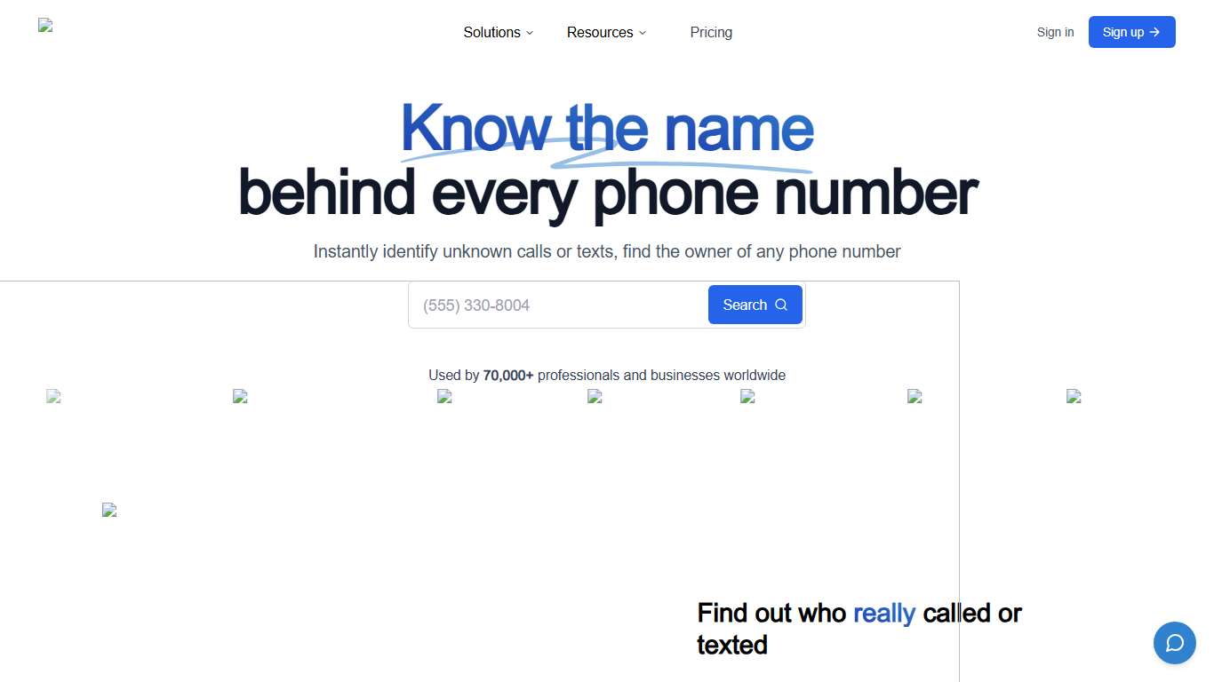 Lookify.io - Reverse Phone Number Lookup and Data Search