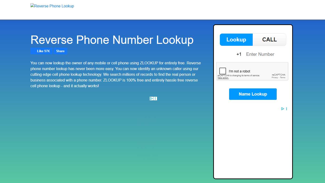 Reverse Phone Number Lookup Phone Number Search ZLOOKUP